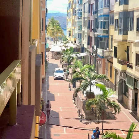New 2 Bedrooms Gold Flat At Canteras With Balcony And Free Parking Lejlighed